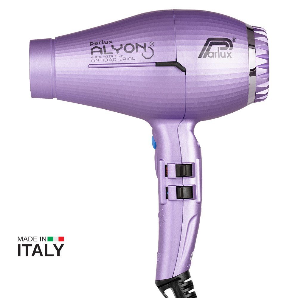 Parlux Alyon Air Ionizer Tech Hair Dryer Lilac - Dateline Imports