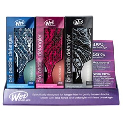 WetBrush Pro Mineral Sparkle Paddle Display