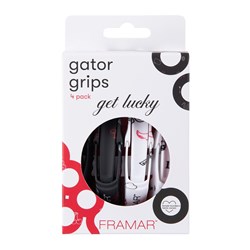 Framar Gator Grip Clips 4pk Get Lucky