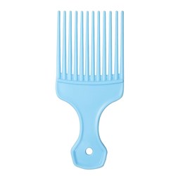Dateline Professional Blue Afro Comb