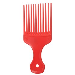 Salon Smart Afro Hair Comb, Geranium