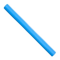 Hair FX Medium Flexible Rollers - Blue, 12pk