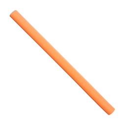 Hair FX Long Flexible Rollers - Orange, 12pk