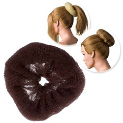 Dress Me Up Hair Donut Brown X-Large Regular