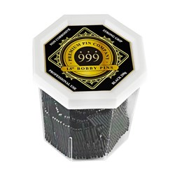 Premium Pin Company 999 Bobby Pins 1 1/2" - Black