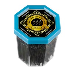 Premium Pin Company 999 Ripple Pins 2" - Black