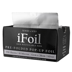 Robert de Soto iFoil Pop Up Silver Foil 18 Micron