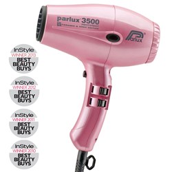 Parlux 3500 SuperCompact Ceramic Ionic Hair Dryer Pink