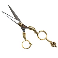 Iceman Medieval 5.5” Gold Hairdressing Scissors 