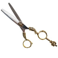 Iceman Medieval 5.5” Gold Thinning Scissors 