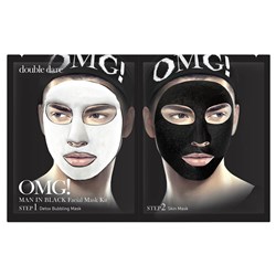 OMG 2 in 1 Man in Black Mask