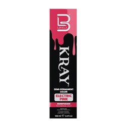 L3VEL3 Kray Semi Permanent Hair Colour Electric Pink