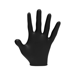 LVL3 NITRILE GLOVES BLACK XL
