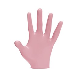 LVL3 NITRILE GLOVES P/PINK SM