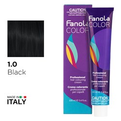 Fanola Color Hair Colour 1.0 Black