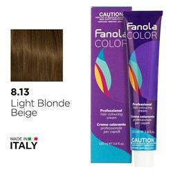 Fanola Color Hair Colour 8.13 Light Blonde Beige