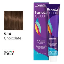 Fanola Color Hair Colour 5.14 Chocolate