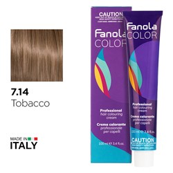 Fanola Color Hair Colour 7.14 Tobacco