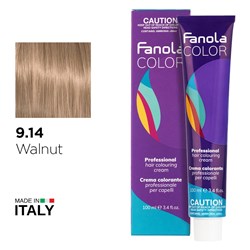Fanola Color Hair Colour 9.14 Walnut