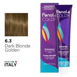 Fanola Color Hair Colour 6.3 Dark Blonde Golden