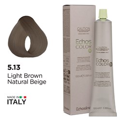 Echos Color Vegan Hair Colour 5.13 Light Brown Natural Beige