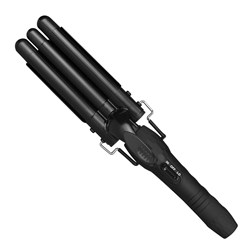 3 Barrel Curling Iron Wand Hair Waver Iron Ceramic Tourmaline Hair Crimper  with 4 Pieces Hair Clips and Heat Resistant Glove, Curling Waver Iron  Heating Styling Tools (Black) Black | OutfitOcean Australia