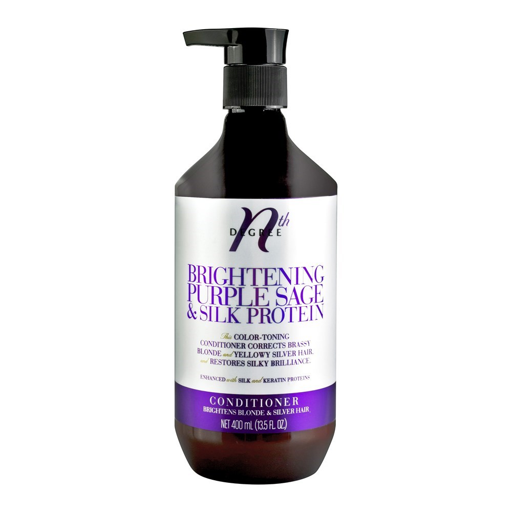 Nth Degree Brightening Purple Sage and Silk Protein Conditioner - Dateline Imports Nth Degree Brightening Purple Sage and Silk Protein Conditioner - Dateline Imports