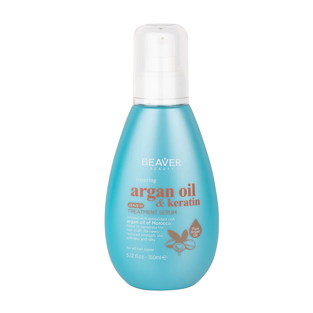 Beaver Argan Oil Keratin Repairing Hair Serum - Dateline Imports