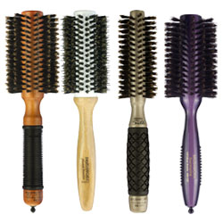 Radial Hair Brushes