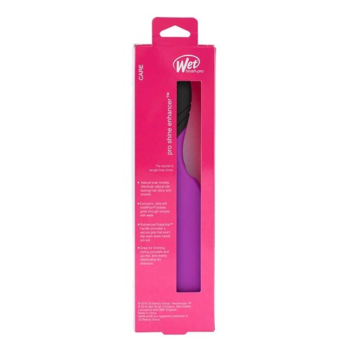 WetBrush Pro Shine Enhancer Hair Brush Purple