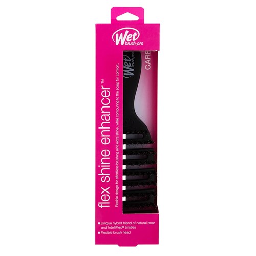 WetBrush Pro Flex Dry Shine Enhancer Black