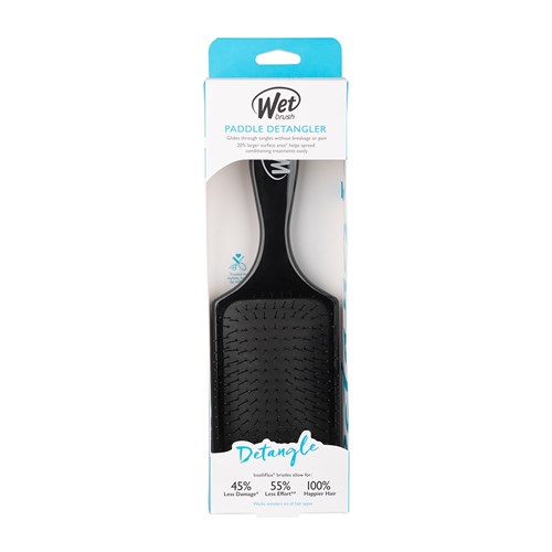 WetBrush Pro Paddle Detangler Hair Brush Black