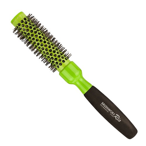 Brushworx Rio Green Medium Ceramic Hot Tube Hair Brush