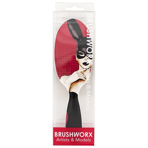Brushworx Artists and Models Cushion Hair Brush Bunny Boo