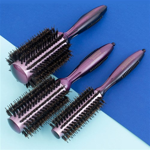 Brushworx Tourmaline Porcupine Radial Hair Brush - Medium
