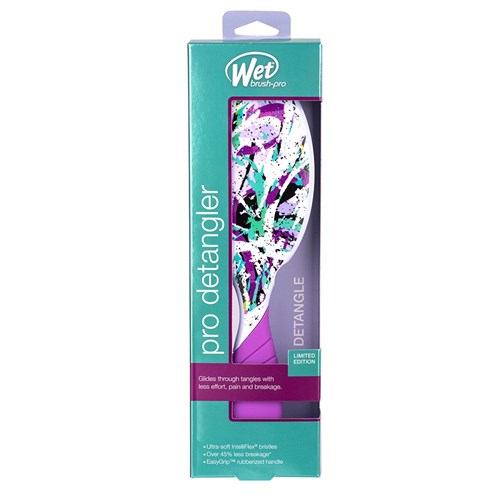 WetBrush Pro Street Art Detangler Purple