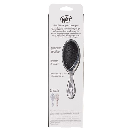 WetBrush Metallic Marble Detangler Onyx