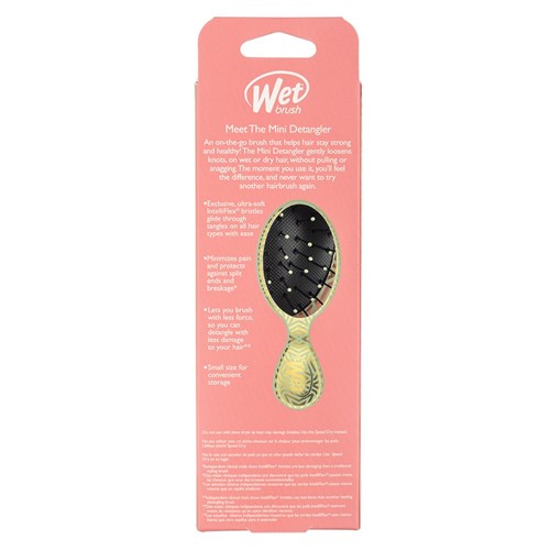 WetBrush Geo Mini Detangler Confetti Jade