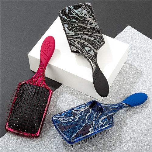 WetBrush Pro Paddle Sparkle Detangler Charcoal