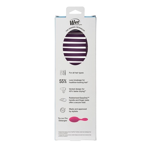 WetBrush Pro Frost Flex Dry Paddle Purple