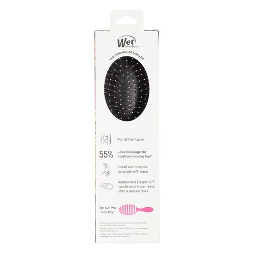WetBrush Pro Floral Safari Detangler Black