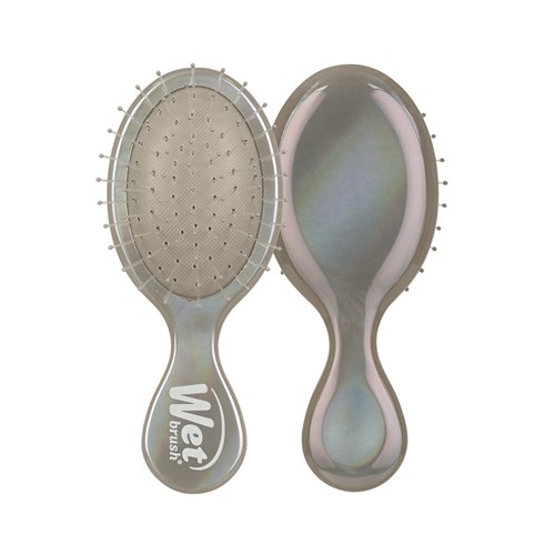WetBrush Iridescence Icon Mini Detangler Chrome