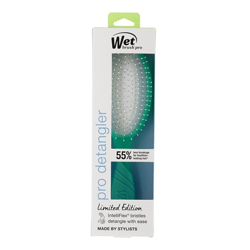WetBrush Pro Hi Def Neon Detangler Green