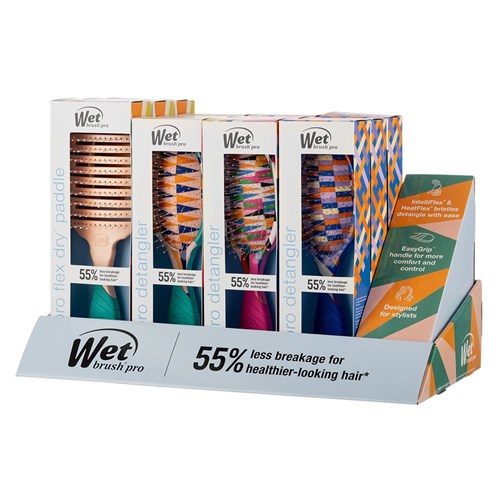 WetBrush Pro Artful Ace Detangler Display 12pc
