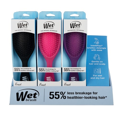 WetBrush Frost Detangler Display 9pc