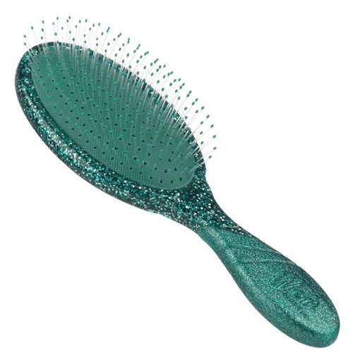 WetBrush Pro Winter Tinsel Detangler Green