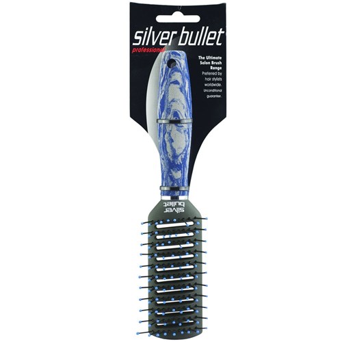 Silver Bullet Blue Series Tunnel Vent Hair Brush