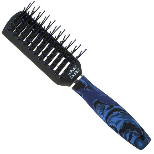 Silver Bullet Blue Series Tunnel Vent Hair Brush