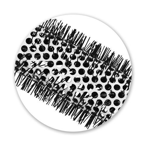 Silver Bullet Black Velvet Hot Tube Hair Brush Medium