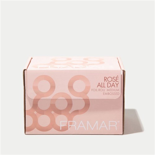 Framar Embossed Foil Roll Rose